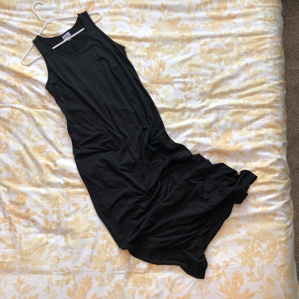 M Black LuLaRoe Dani - Long Sleeveless Dress
